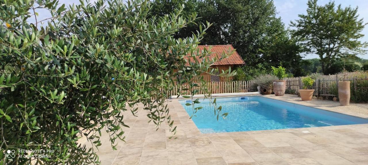 Britavit Bed & Breakfast Saint-Avit-Senieur Bagian luar foto