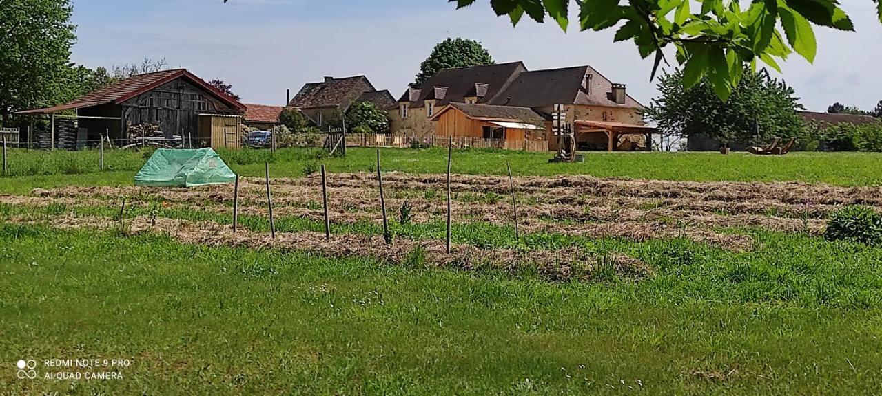 Britavit Bed & Breakfast Saint-Avit-Senieur Bagian luar foto